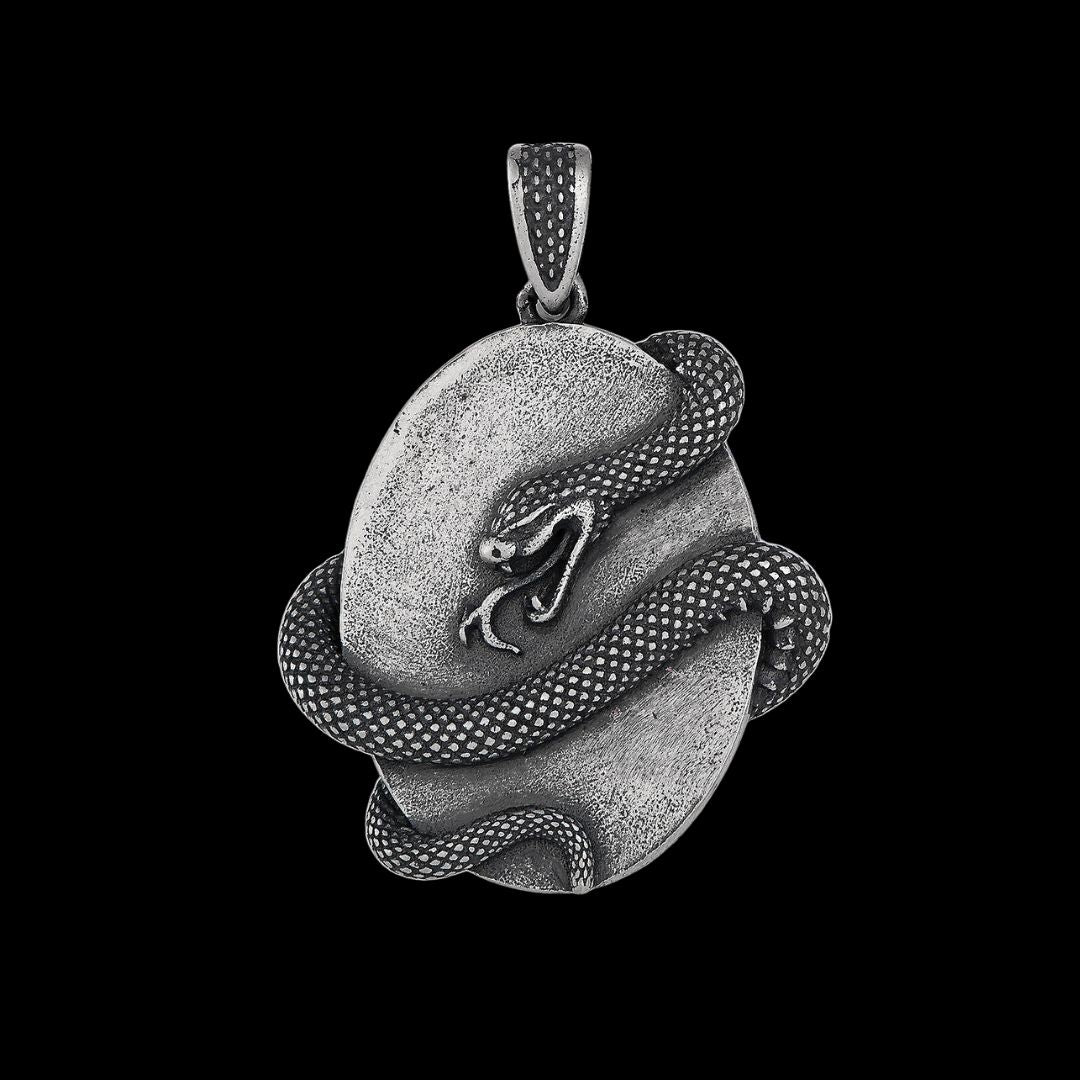 Silver Snake Amulet ( Limited Edition )