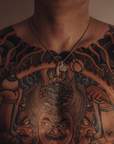 Silver Tachibana Kamon Necklace