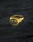 Gold-daruma-ring-front