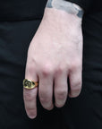 Gold-daruma-ring-model