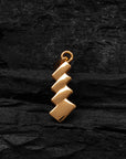 Gold Shide Amulet - Front