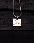 Kintsugi Necklace - Above