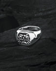 Silver-daruma-ring-front