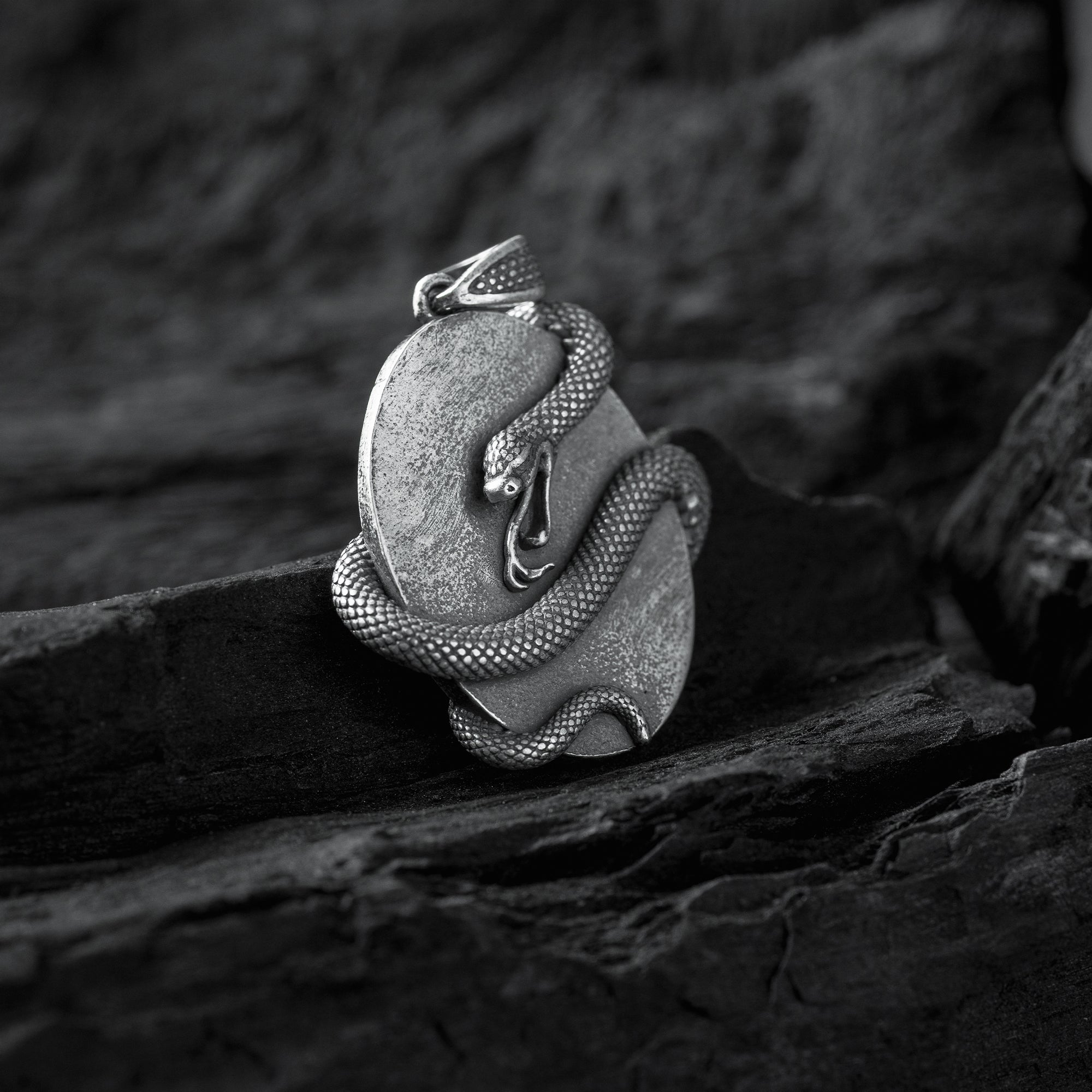 Silver Snake Amulet ( Limited Edition )