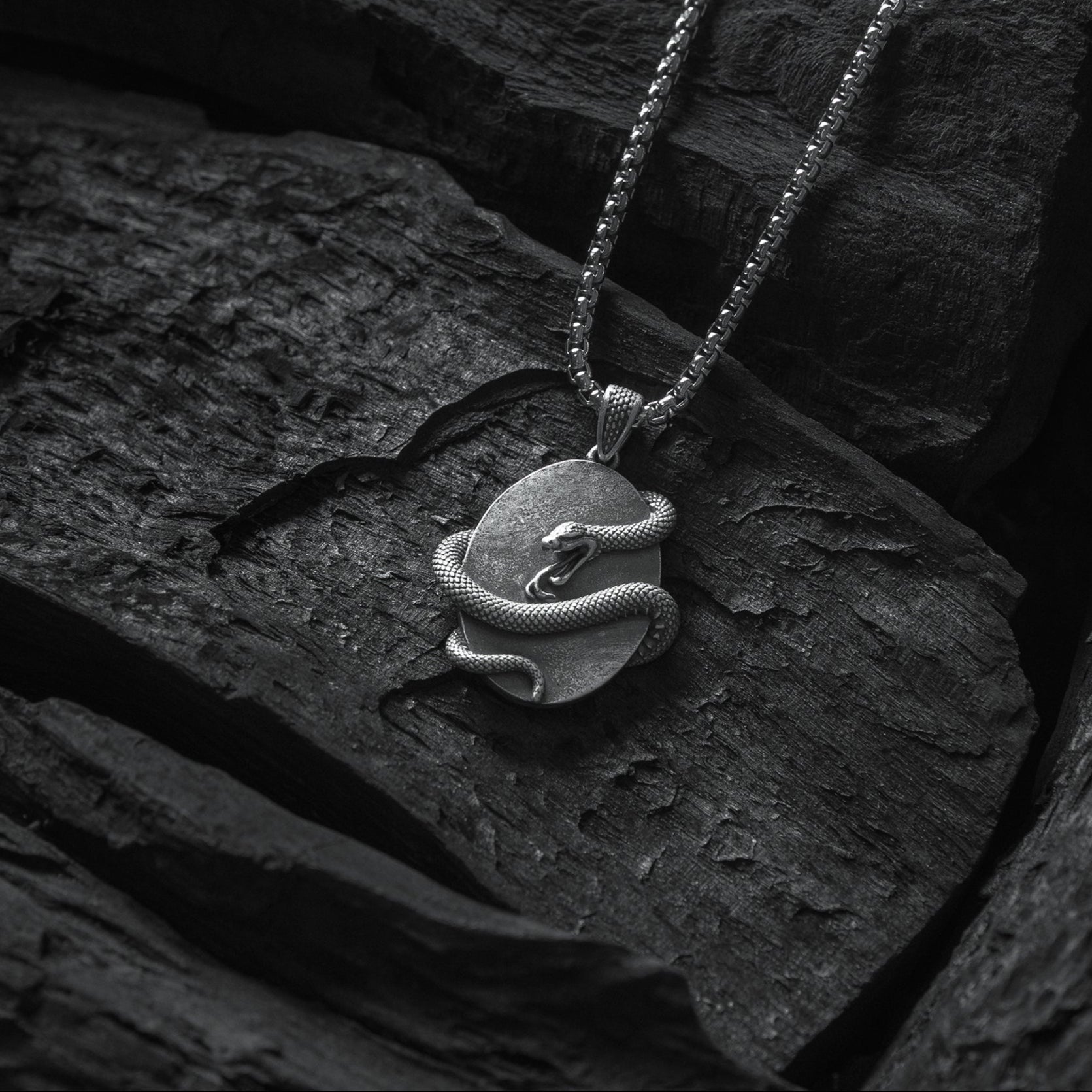 Silver Snake Necklace ( Limited Edition )