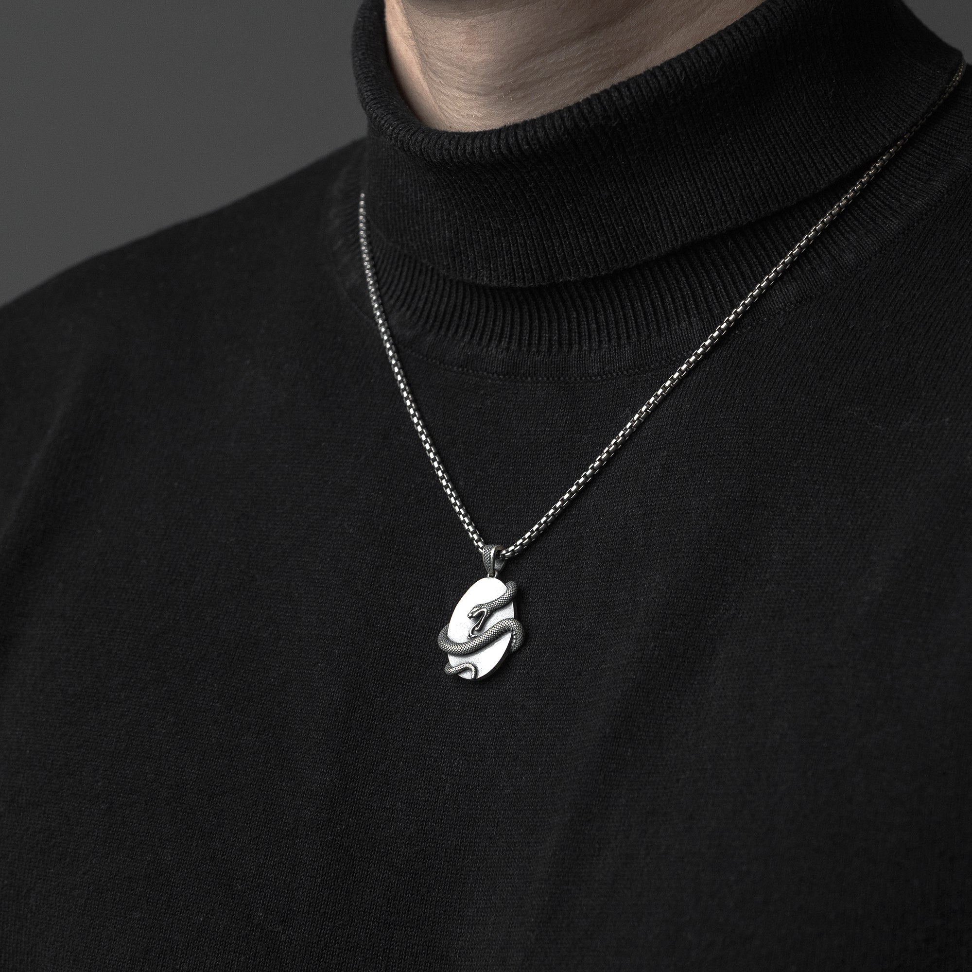 Silver Snake Necklace ( Limited Edition )