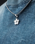Silver Cherry Blossom Pendant - Model