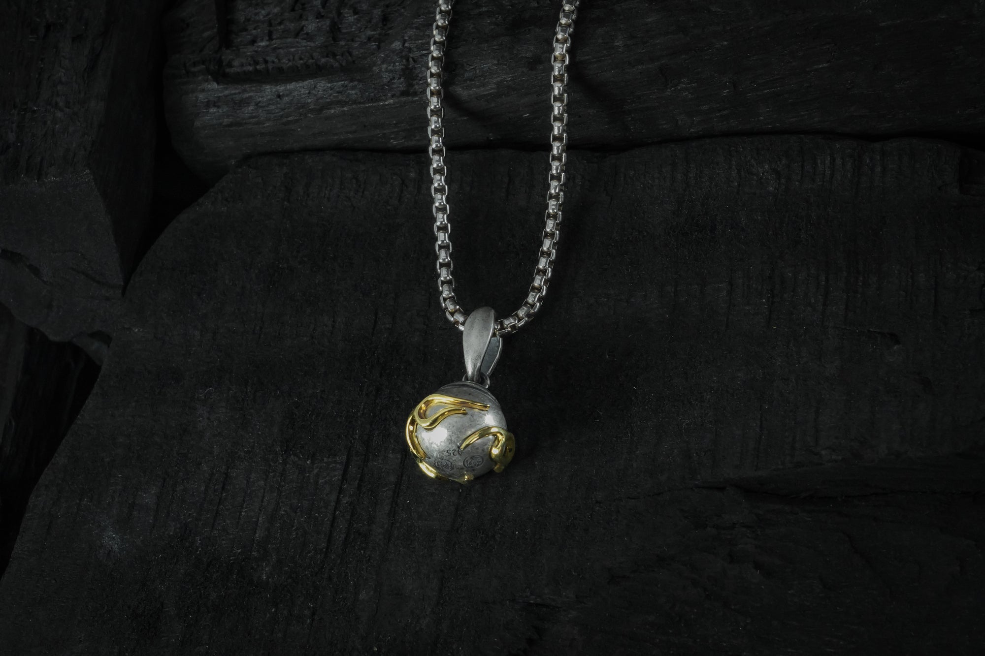 Silver Hoju Necklace