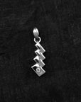 Silver Shide Amulet - Back