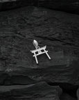 Silver Torii Gate Pendant - Above