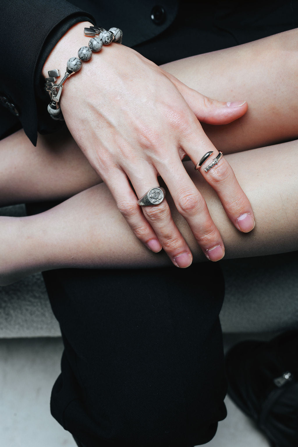 Bracelet and Rings - Model