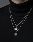 Silver Box Chain Necklace