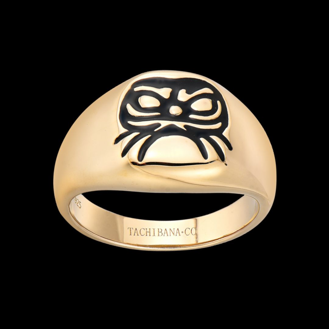 Gold Daruma Ring – TachibanaCo