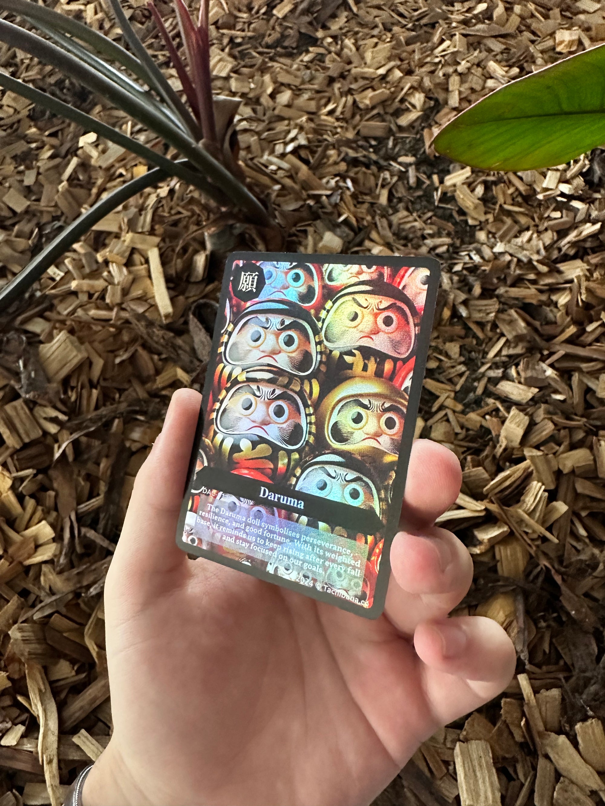 Daruma Meaning Card