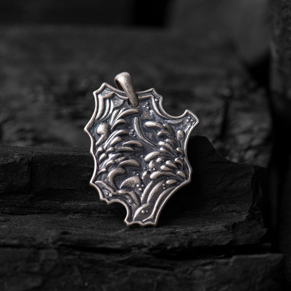 Silver Mushin Pendant - Front