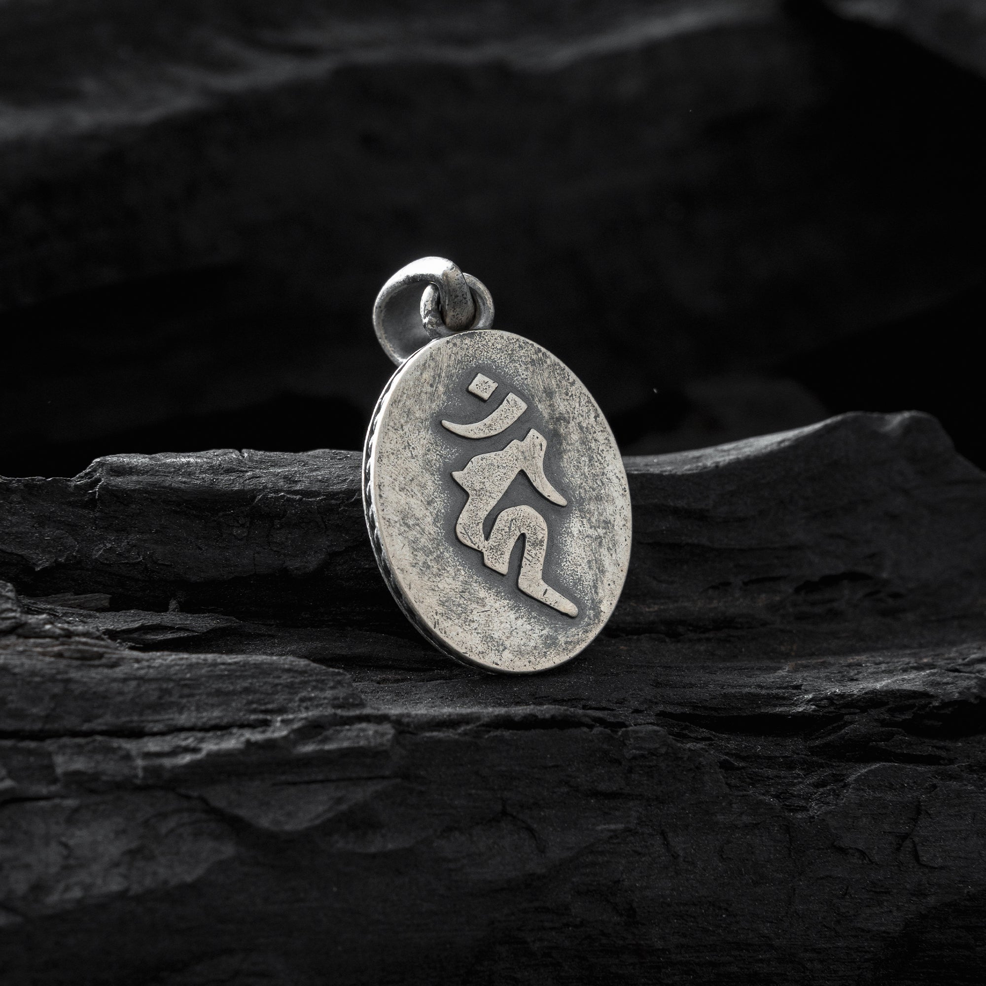 Silver-Fudo-Myoo-pendant