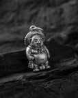 Silver Tanuki Amulet