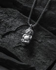 Silver Tanuki Necklace