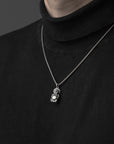 Silver Tanuki Necklace