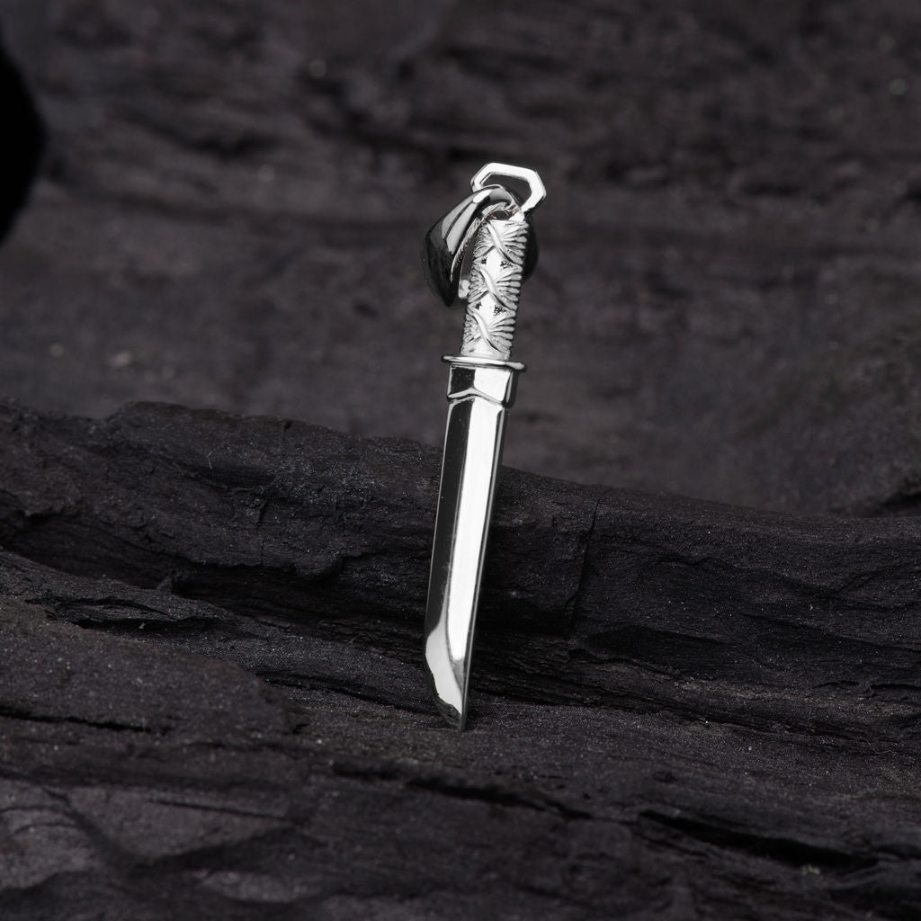 Tanto Short Sword Pendant  - Front