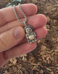 Silver Tanuki Necklace