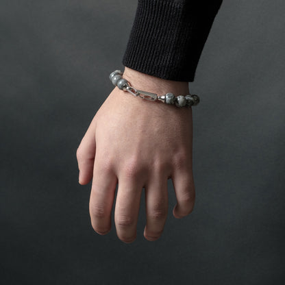 Deluxe Silver - Grey Jasper