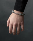 Deluxe Silver - Grey Jasper