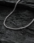 Silver Box Chain Necklace